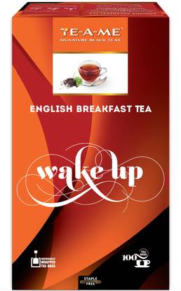 TE-A-ME English Breakfast Black Tea Bags Box