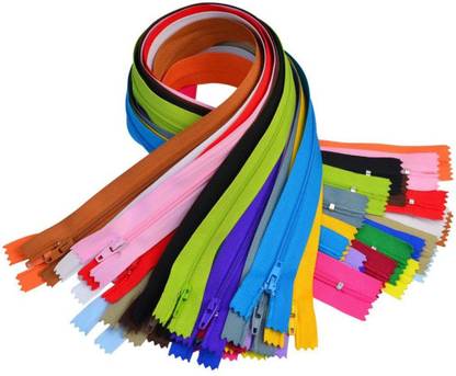 DIY Crafts Nylon Coil Zippers Bulk for Craft( Pack of 60 Pcs/ 19.7 inch)