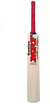 MRF Genius Cricket Bat Poplar Willow Cricket Bat Poplar Willow Cricket  Bat For 12 - 14 Yrs