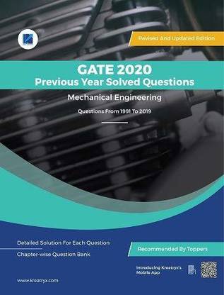 Kreatryx GATE 2020 Mechanical Engineering Previous Year Solved