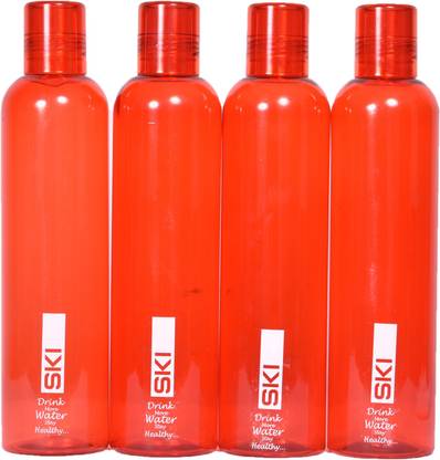 SKI Homeware नॉर्वे बिग फ्रिज बॉटल 4 का सेट - लाल 950 ml बॉटल