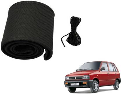 Auto Hub Hand Stiched Steering Cover For Maruti 800