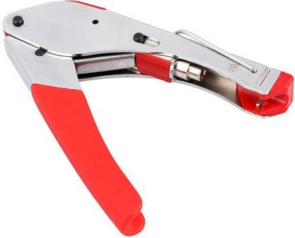 ISC Compression Crimping Tool Network Coaxial Cable RG59/RG6 Wire Crimper Pigtal Wire Connector