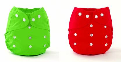 Chinmay Kids Baby Reusable cotton soft button Diaper