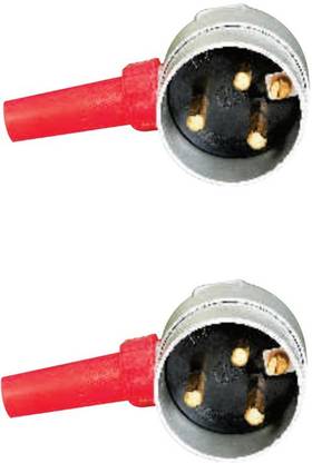 L&T 20A 3PIN +E METAL CLAD TOP (PACK OF 2 NOS) 20 A Three Pin Socket