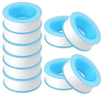 Anveeras Roll Plumbing Plumber Fitting Teflon Tape PTFE for Water Pipe Sealing 10 m Masking Tape
