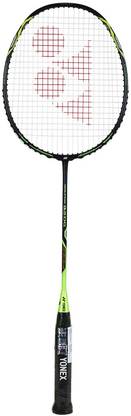 YONEX Voltric 0.5 DG Tri-Voltage System Multicolor Strung Badminton Racquet