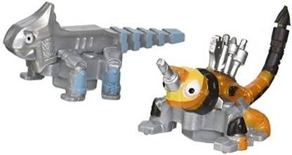 MATTEL Dinotrux Diecast Ace Click Clack Vehicles 2 Pack