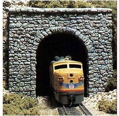 Woodland Scenics Random Stone N Scale tunnel Portals