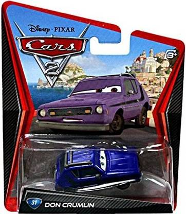 MATTEL Pixar Cars 2 Movie Die Cast Don Crumlin 31 155 Scale by MISSING