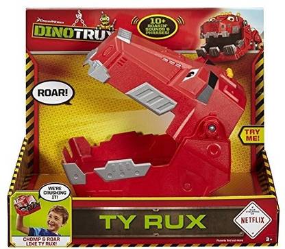 MATTEL Dinotrux Ty Rux Diecast Figure