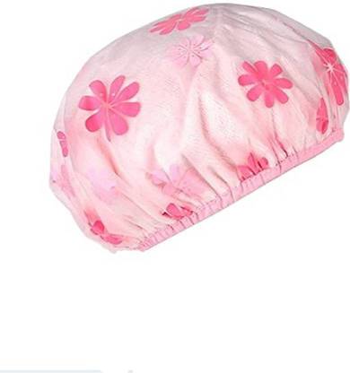 Krivish Reusable Waterproof Elastic Shower Cap