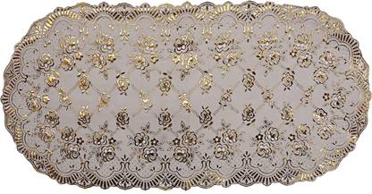 KUBER INDUSTRIES Gold 87 cm Table Runner