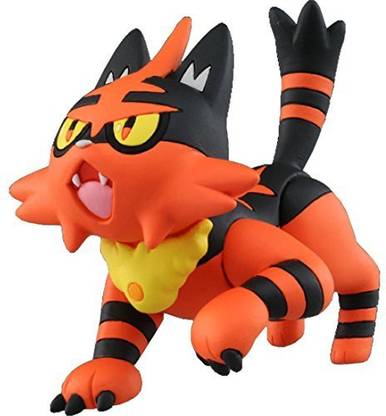 TAKARA TOMY Takaratomy Pokemon Sun & Moon Figure - ESP-13 - Torracat Action Figure