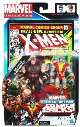 MARVEL Universe Greatest Battles 2Pack Colossus Vs Juggernaut