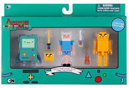 Adventure Time Collectors Pixel Pack Limited Edition Finn Jake BMO