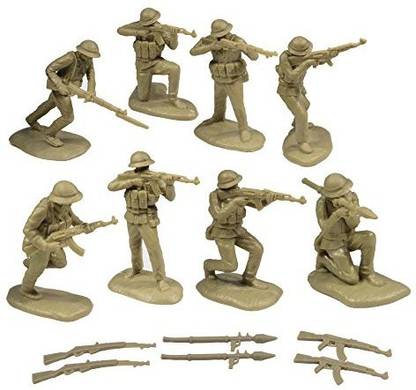 Toy Soldiers of San Diego TSSD Vietnam NORTH VIETNAMESE ARMY 16 Khaki 132 Plastic
