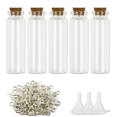 DIY Crafts 25ml Small Mini Glass Bottles Jars 25 ml Bottle
