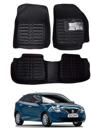 MATIES Plastic, Rubber 5D Mat For  Maruti Suzuki Baleno
