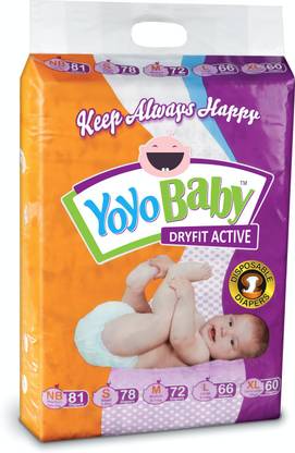 YoYo Baby Medium 72 Pieces - M
