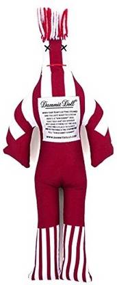 Dammit Doll Win The Tradition Crimson White Stress Relief Gag Gift Sports Teams