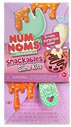 Num Noms Snackables Slime Kits with FunThemed toGo Snack Wave 2 Multicolor