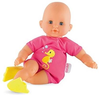 Corolle Mon Premier Poupon Bebe Bath Plouf Pink Toy Baby Doll