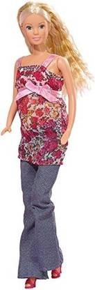 SIMBA Steffi Love Welcome Baby Pregnant Doll 13 Accessories