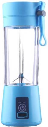 everchoice PORTABLE AND RECHARGEABLE BATTERY JUICE BLENDER 450 W Juicer Mixer Grinder