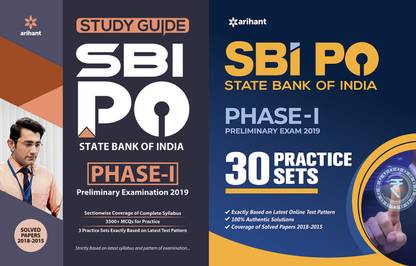 Study Guide Sbi Po Phasi 1 And Sbi Po 30 Practice Sets Combo Set