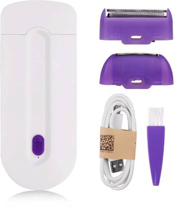 DJ FINDER Laser Epilator Women Rechargeable Hair Remover Smooth Touch Removal Instant & pain Free Sensor Light Safely Shaver Trimmer 100 min  Runtime 4 Length Settings