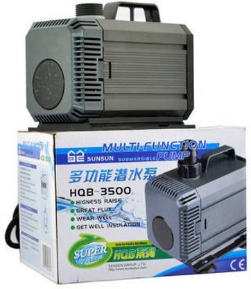 SUNSUN HQB-3500 Multi-Function Aquarium Pump | 85W |3500L/Hr | H.max : 3.5M Water Aquarium Pump