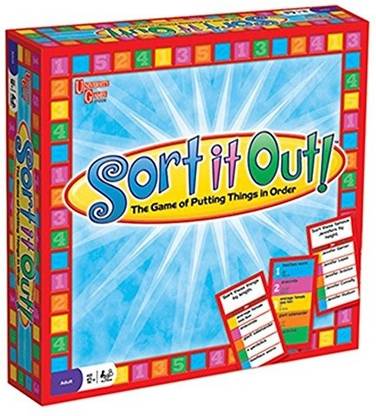 University Games Sort It Out Party & Fun Board Game