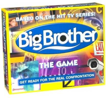 Pressman Big Brother The Game Big Brother the Game Get Ready for the Real Confrontation Party & Fun Board Game