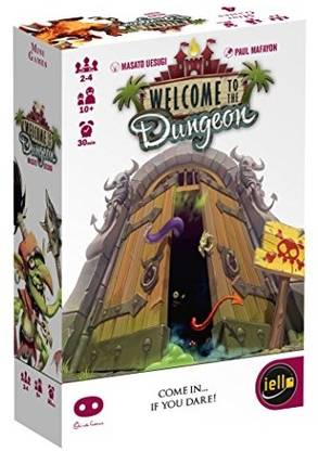 Iello Welcome to The Dungeon Board Game Party & Fun Board Game