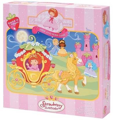Mega Brands Strawberry Shortcake Princess Hide and Seek Game Party & Fun Board Game