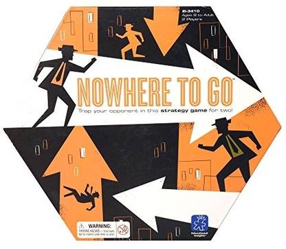 Educational Insights Nowhere to Go Game Strategy & War Board Game