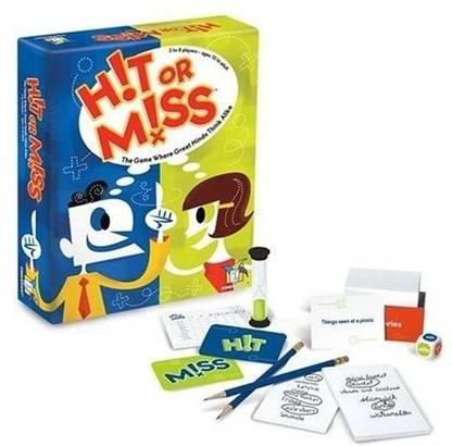Gamewright Hit Or Miss Game Party & Fun Board Game