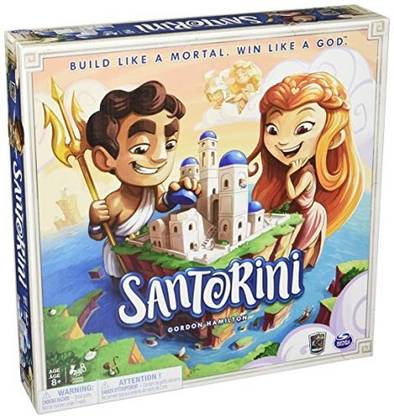 Roxley Santorini Multi Strategy Board Game Party & Fun Board Game