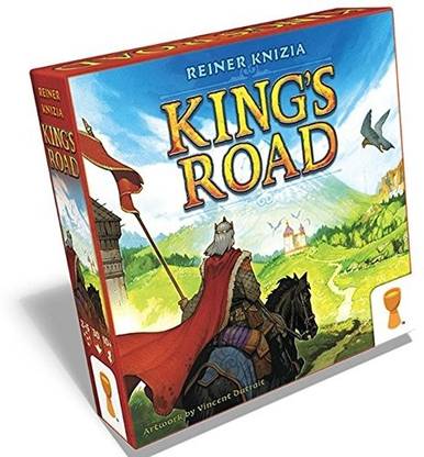 Grail Games Kings Road Game Board Games Strategy & War Board Game