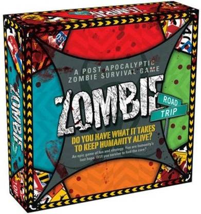 Aquarius Zombie Road Trip Board Game Strategy & War Board Game
