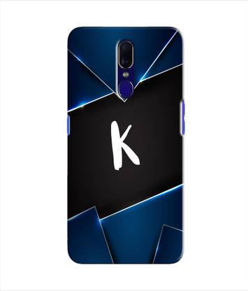 XPRINT Back Cover for Oppo F11 - Alphabet K