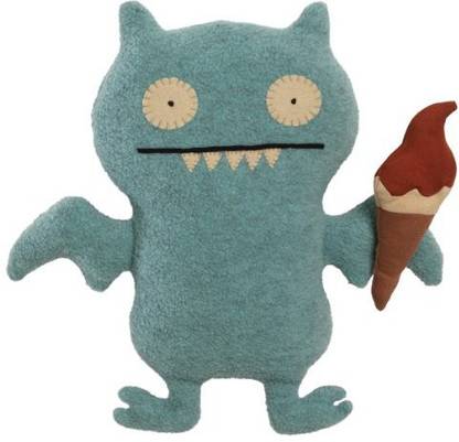 Uglydoll Foodies Ice Bat with Ice Cream