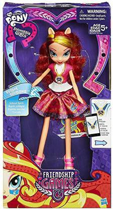 MY LITTLE PONY Equestria Girls Sunset Shimmer Friendship Games Doll