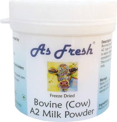 As Fresh Freeze Dried A2 Milk powder-100g (Freeze Dried, 100% Pure) Milk Powder