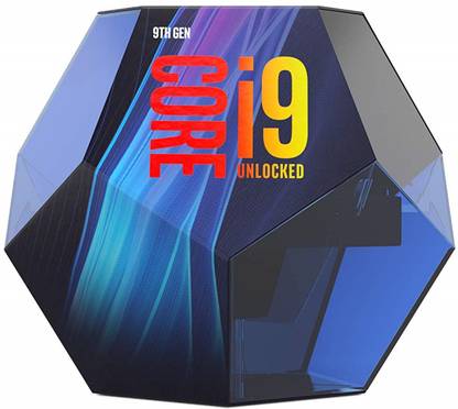 Intel Core i9 9900K Coffee Lake 8-Core, 16-Thread, 3.6 GHz (5.0 GHz Turbo) LGA 5 GHz LGA 1151 Socket 8 Cores Desktop, Laptop Processor