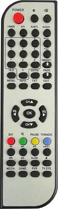 LipiWorld DVB Remote Control Compatible for PAGARIA MEPG-4 रिमोट कंट्रोलर
