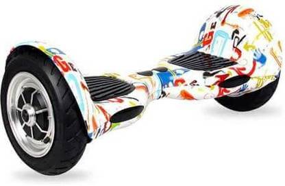 BLENDIA PRINTED HOVERBOARDS SEGWAY WITH LED AND INBUILT BLUETOOTH SPEAKER HoverBoard Scooter