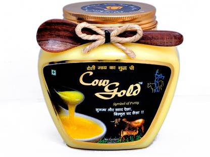 CowGold Desi Cow A2 Ghee Plastic Bottle