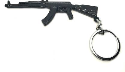 Spot Deal SDL1673 AK 47 Deep Black Key Chain